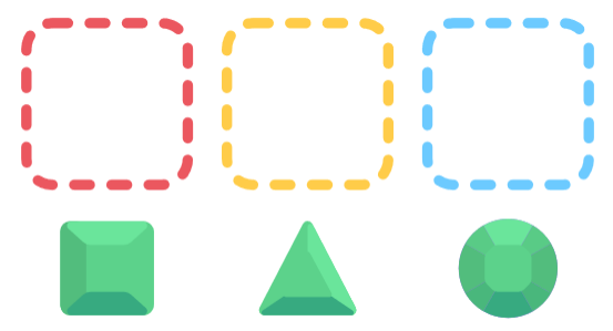 Головоломка для дошкольников на соответствие